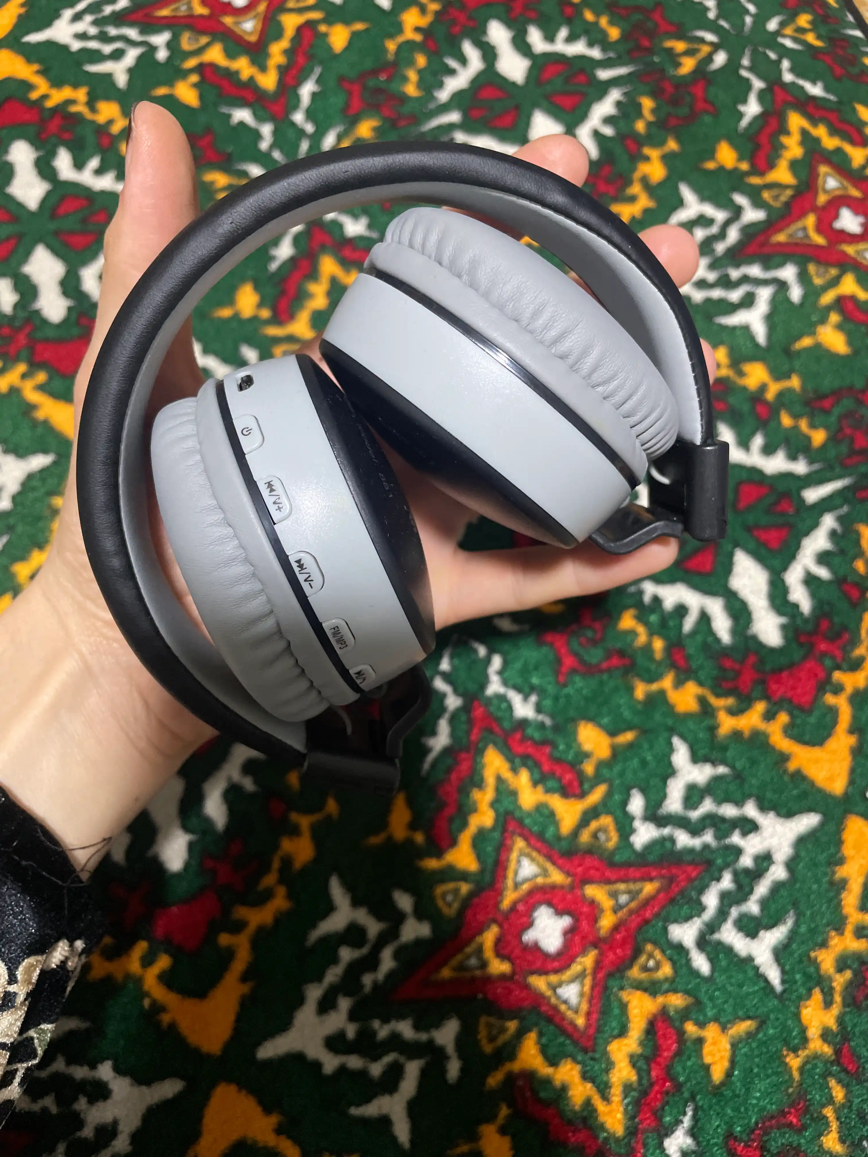 Беспроводные наушники MS-881A Bluetooth с поддержкой AUX и SD-карты