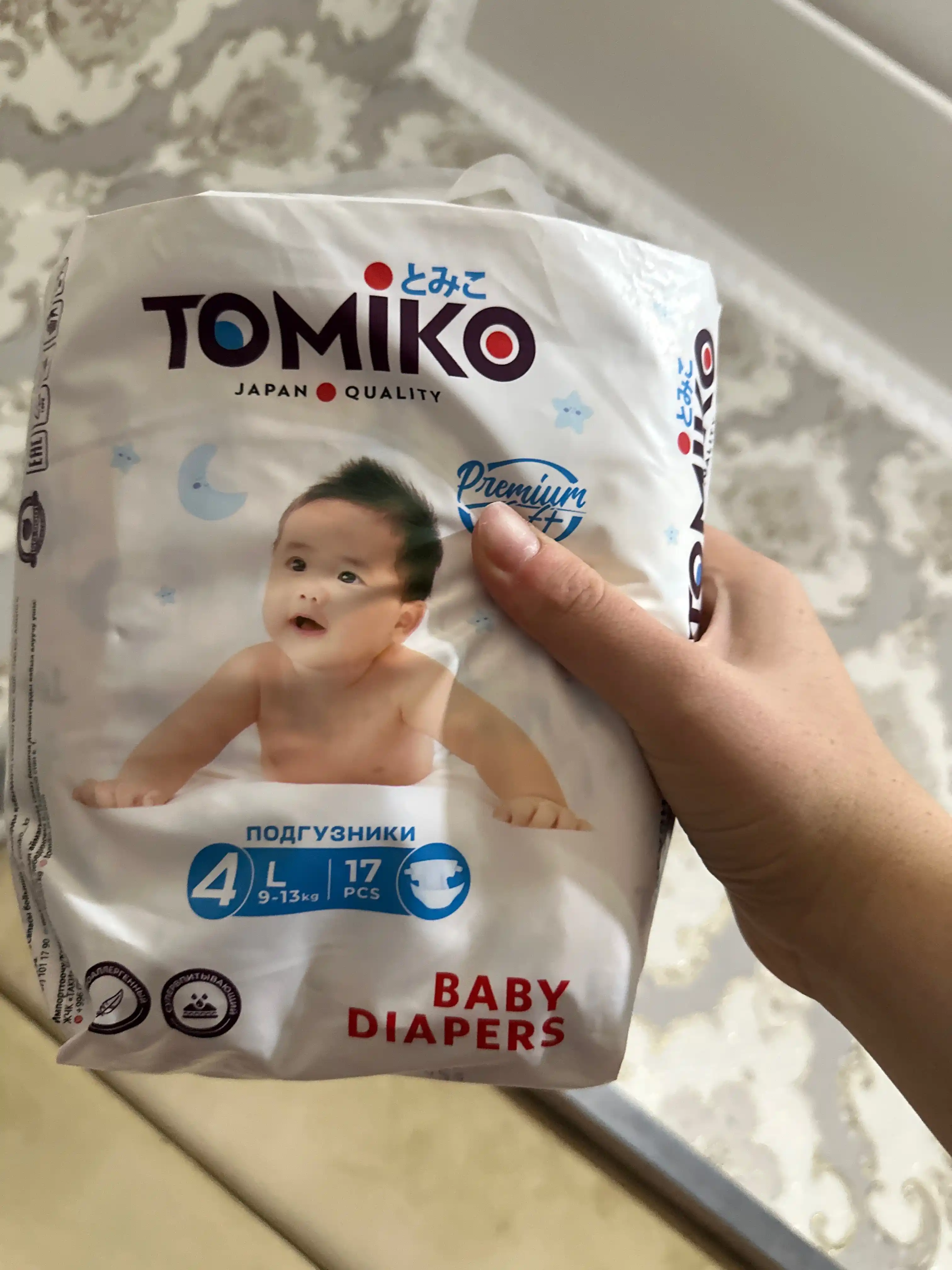 Подгузники Tomiko Premium Soft
