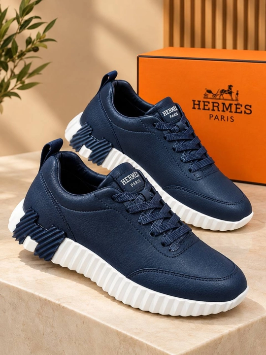 Мужские кожаные кроссовки Hermès, размеры 39–44 - 