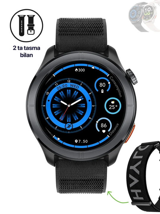 HAYLOU Solar Neo 2 Smart Watch — умные часы, AMOLED, 150+ фитнес режимов, Bluetooth-звонки
