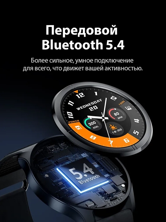 HAYLOU Solar Neo 2 Smart Watch — умные часы, AMOLED, 150+ фитнес режимов, Bluetooth-звонки