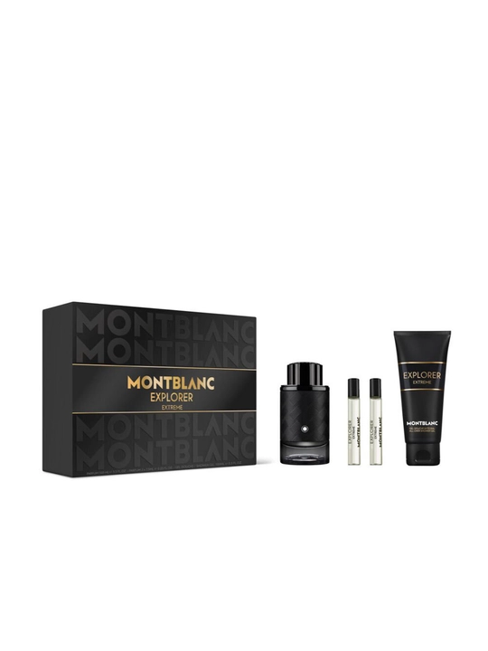 Подарочный набор мужской парфюмерии Montblanc Explorer Extreme EDP, 4 в 1