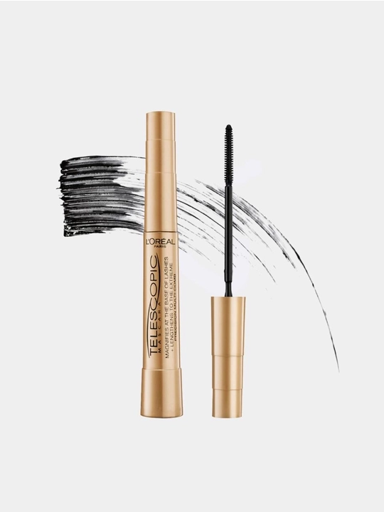 L'Oreal Paris Тушь для ресниц TELESCOPIC, для удлинения и разделения, черная, 8 мл
