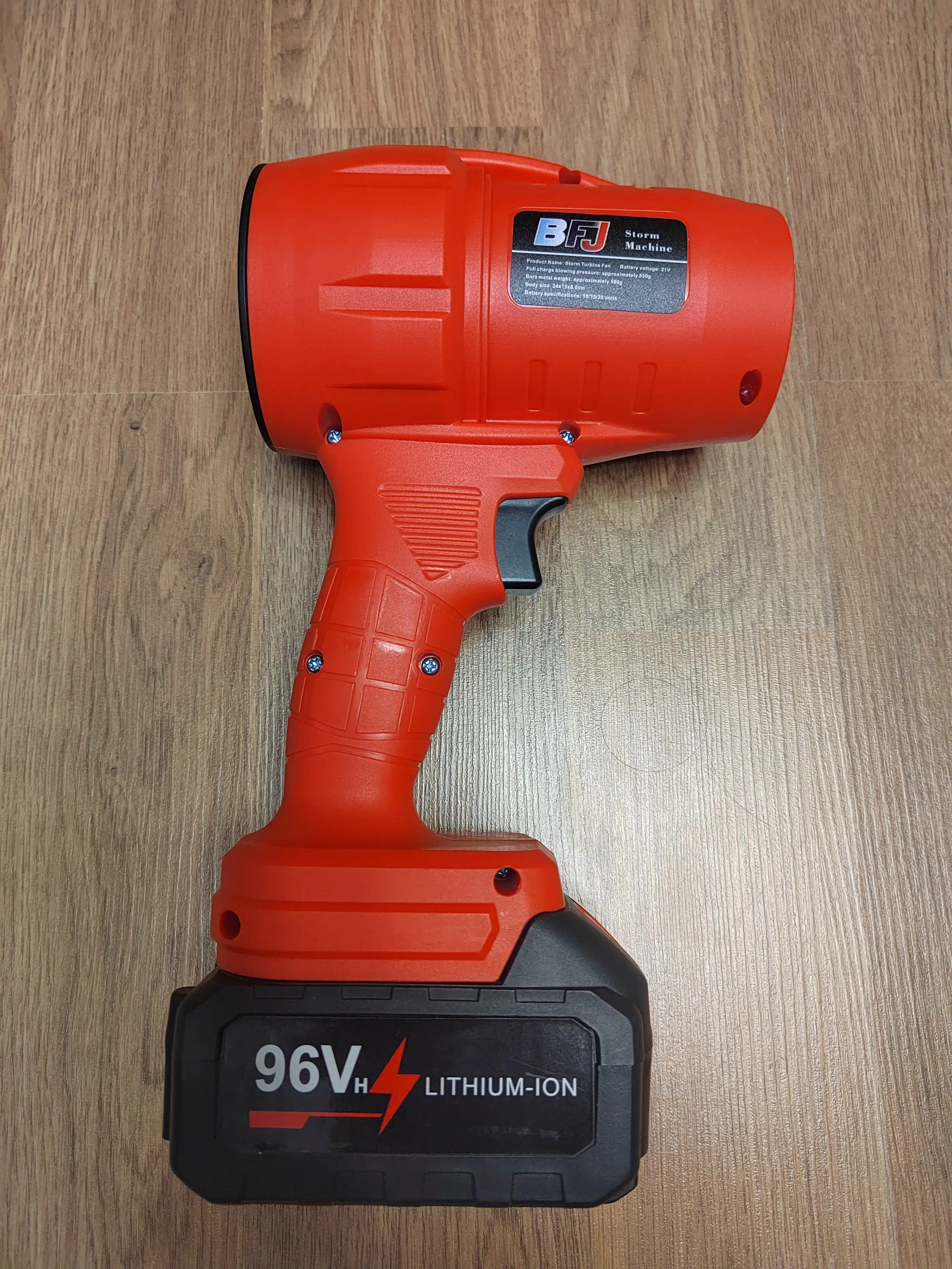 Professional 96V Li-Ion Turbo fen — avtomobil va uy uchun kuchli havo oqimi