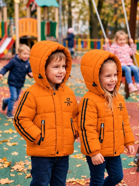 Куртки для мальчиков, теплая, с капюшоном, на 2-6 лет, детская стильная куртка
