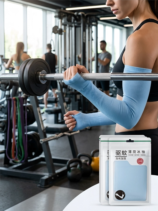 Quyoshdan himoyalovchi yenglar, fitnes, sport, velosipedda sayir uchun yeng, narukavniklar