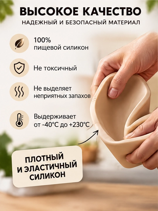 Силиконовая форма для выпечки кексов, форма для хлеба, прямоугольная, Буханка, 20×9,5×5,5