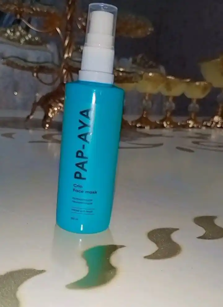 Маска для лица PAP-AYA тонизирующая с охлаждающим эффектом