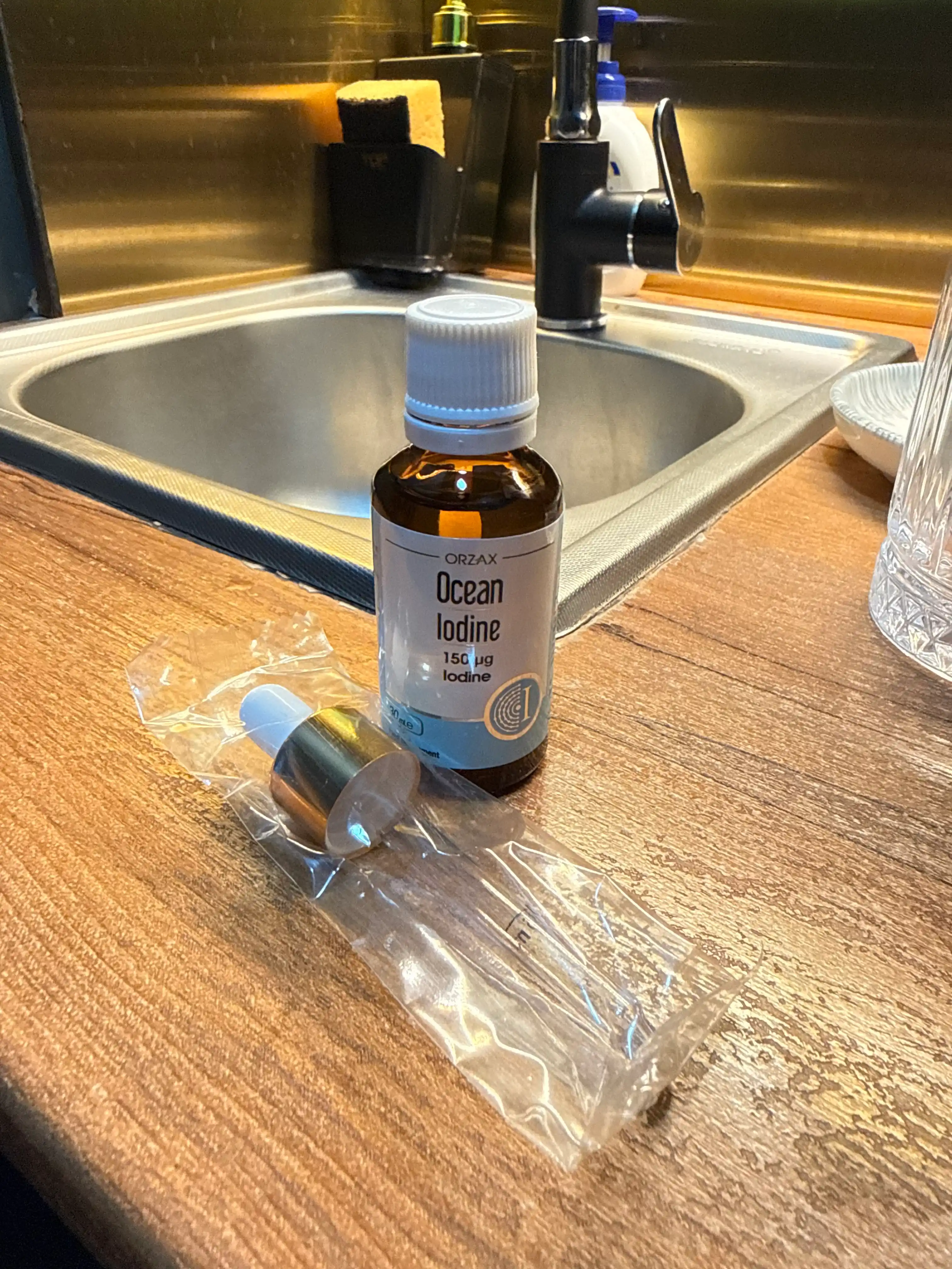 OCEAN Iodine — йод 150 мкг для щитовидной железы, капли, 30 мл, Халяль