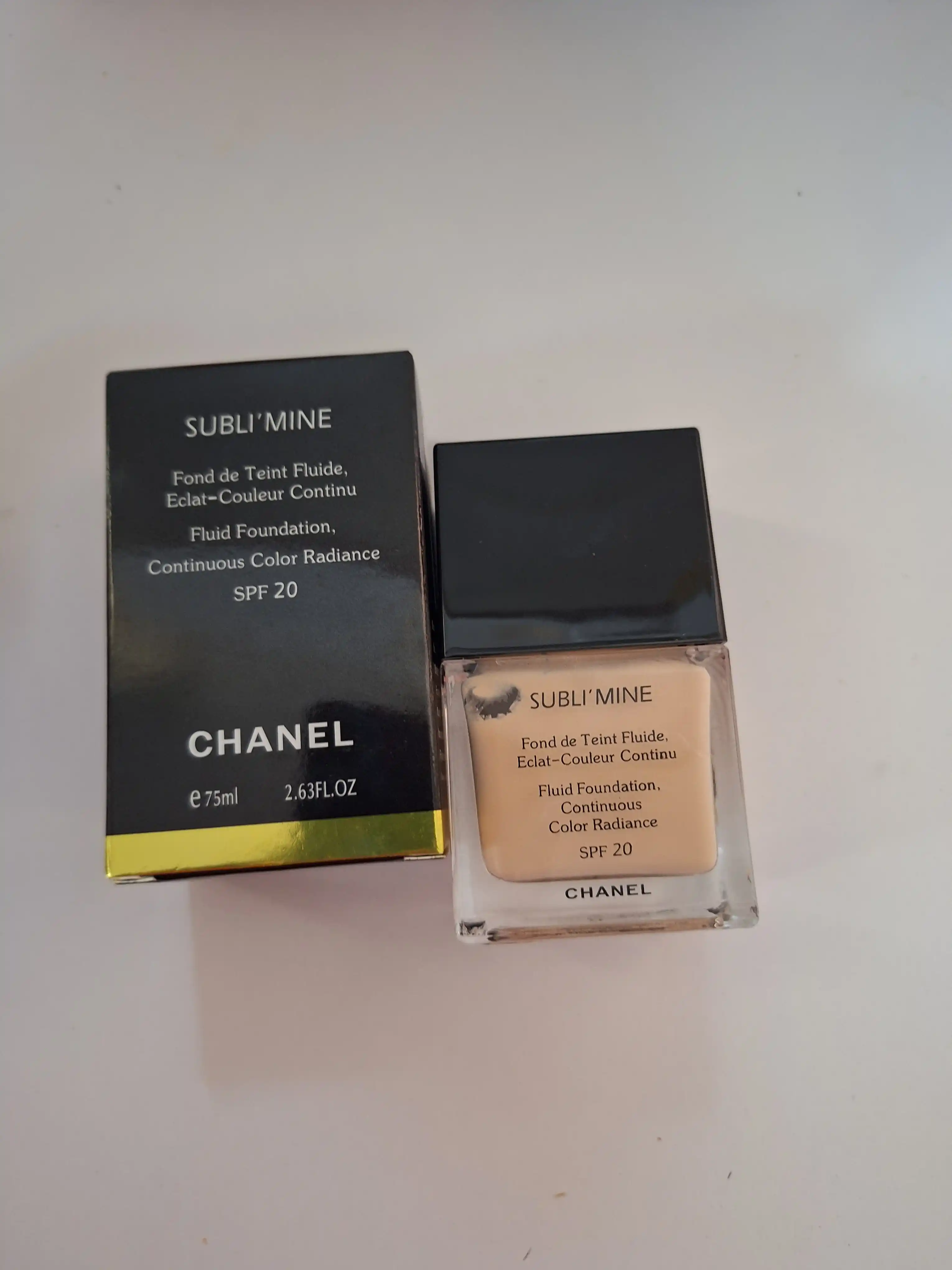 Тональный крем для лица Chanel Subli'mine, SPF20, 75 мл