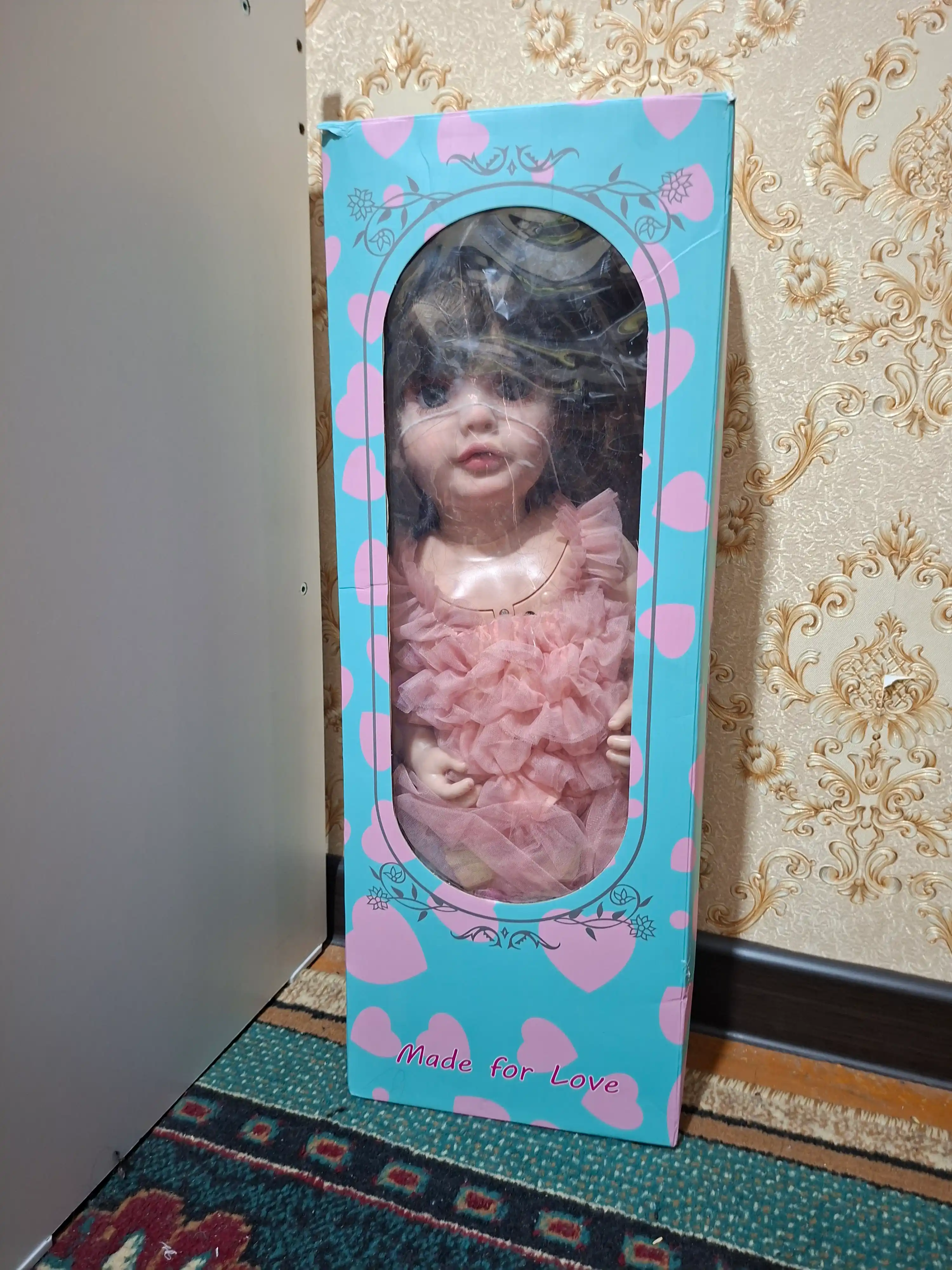 FIDGO BABY Lovely qo‘g‘irchog‘i, 55 sm, silikon, realistik xususiyatlarga ega