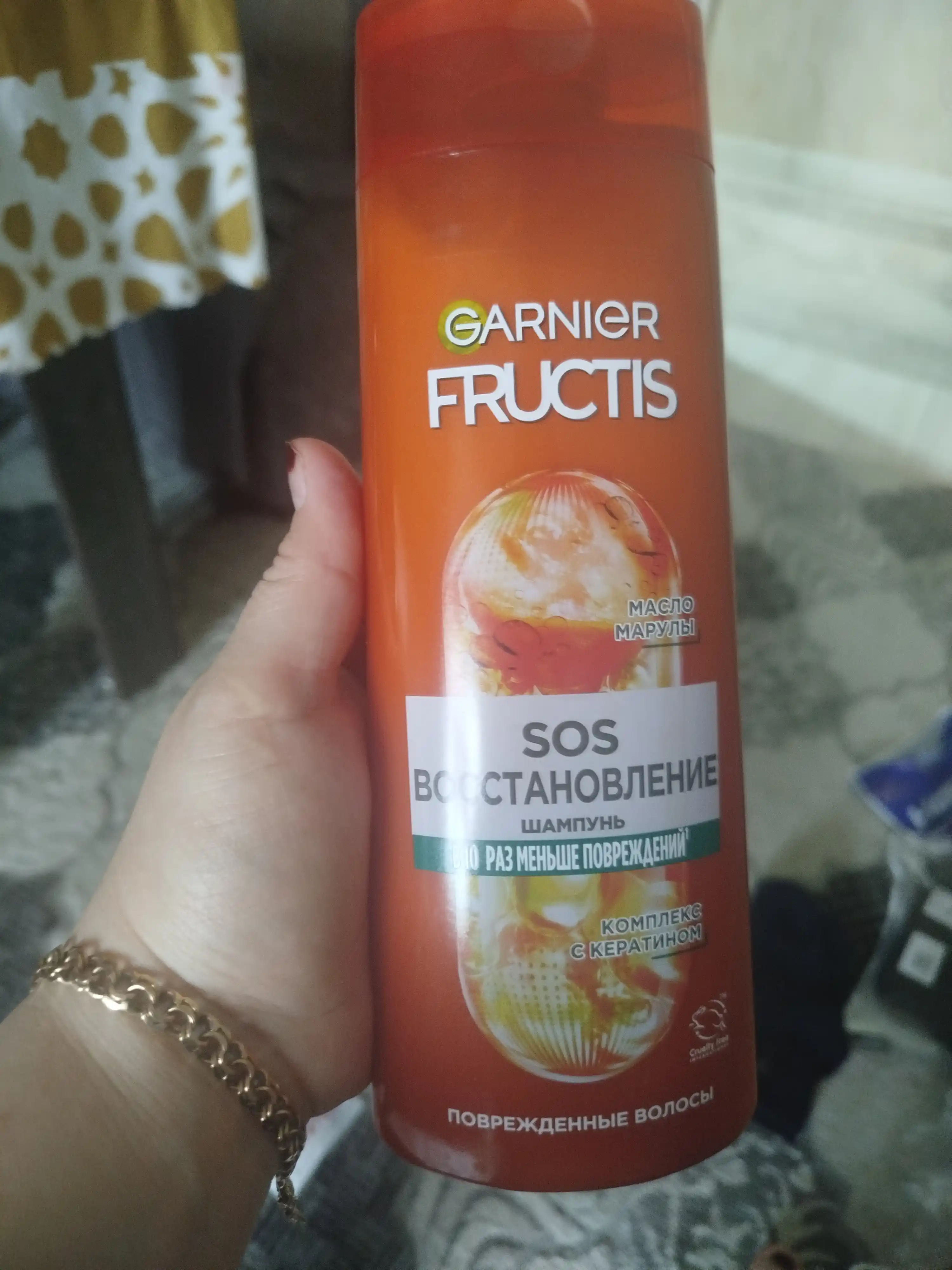 FRUCTIS SOS Shampun Sochlarni tiklash uchun, 400 ml