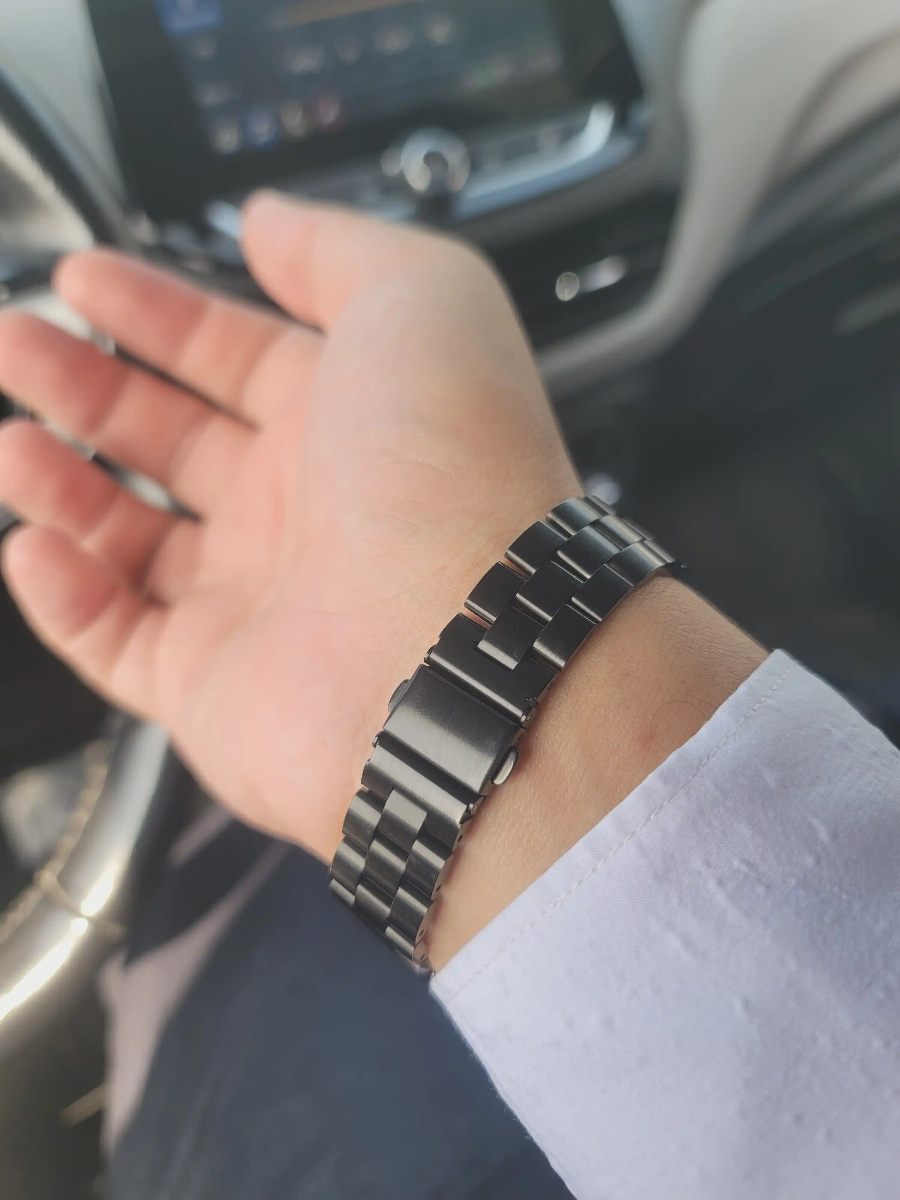 Xiaomi Mi Band 8, 9 va 10 uchun, metall tasma