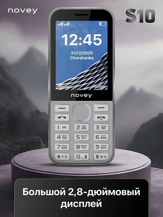 Tugmali telefon Novey S10