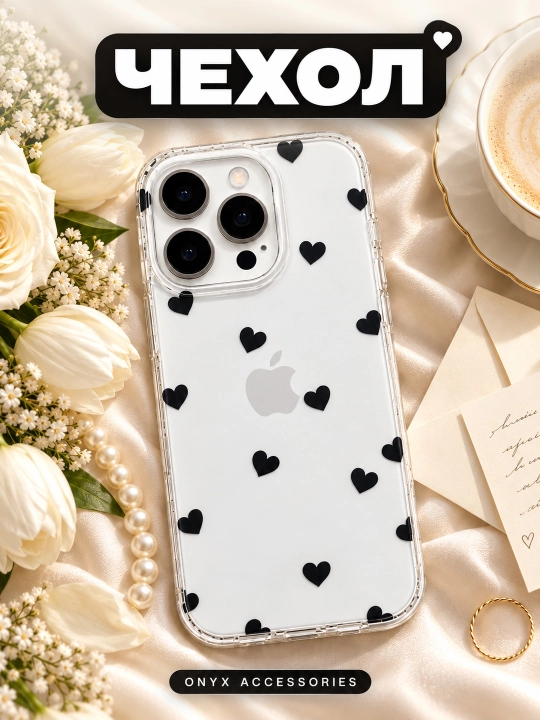 Чехол на iPhone 11, 12, 13, 14, 15, 16, Pro, Pro Max - 