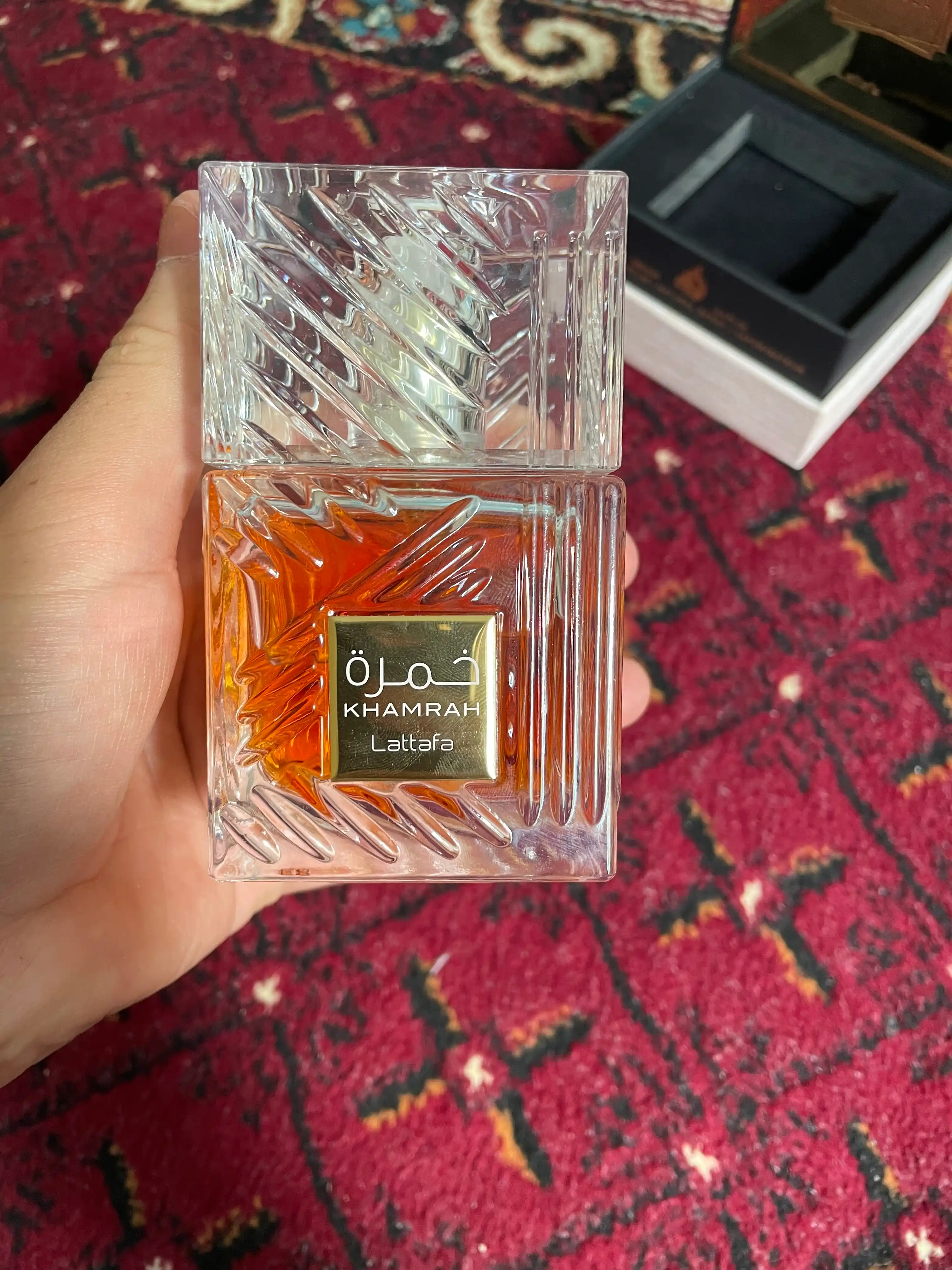 Lattafa Khamrah 100 мл — Унисекс парфюм, арабские духи, Eau de Parfum для женщин и мужчин