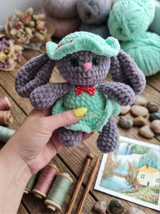 Trikotaj o'yinchoq "Bunny" - 