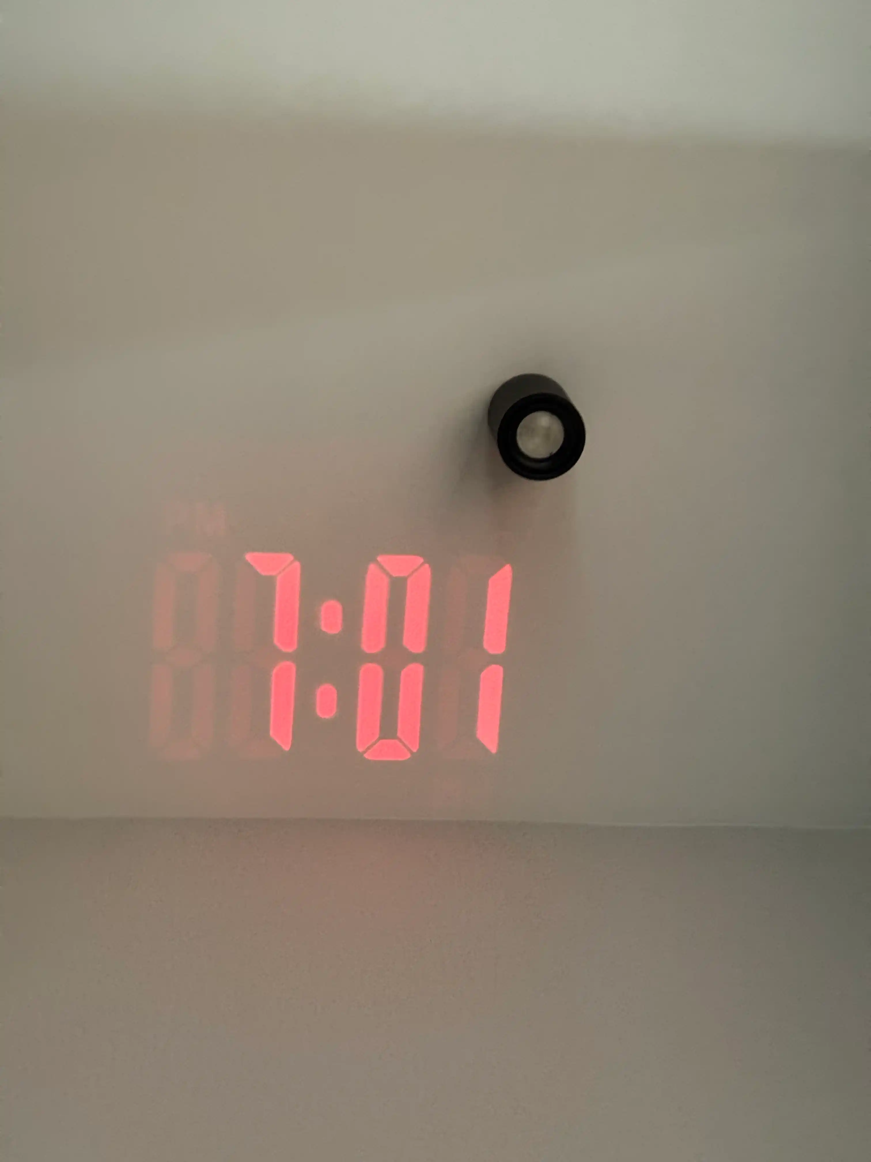 Elektron raqamli soat, budilnik, LED