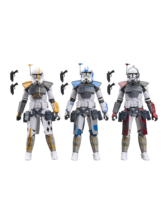Hasbro Star Wars The Black Series Colt, Havoc va Blitz  ARC Trooper figuralari to‘plami - 
