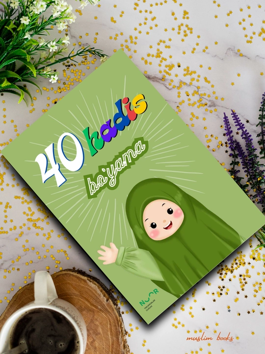 Исламские книги для детей, 40 хадисов, Коран, арабский язык, рассказы, раскраска, подарок - 