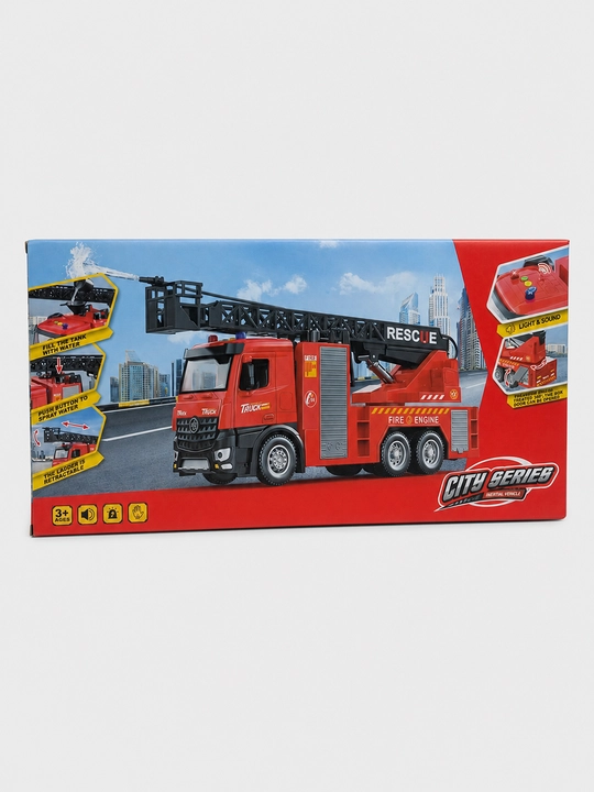 O't o'chirish mashinasi Rui Jia City Series Rescue narvon, yorug'lik, ovoz va suv purkash