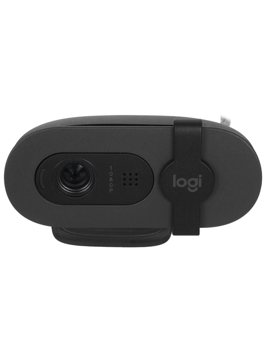 Веб-камера Logitech Brio 100 960-001585, Full HD 1080p, USB, с микрофоном
