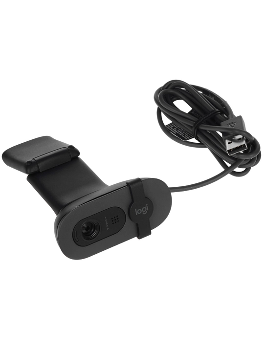 Веб-камера Logitech Brio 100 960-001585, Full HD 1080p, USB, с микрофоном