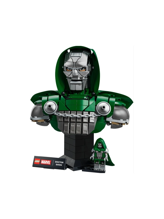 Конструктор LEGO Marvel Бюст Доктора Дума 76345