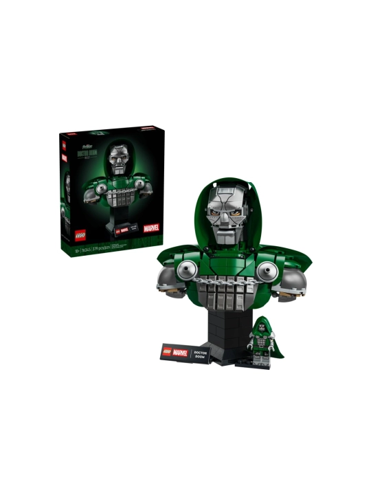 Конструктор LEGO Marvel Бюст Доктора Дума 76345