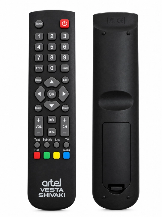 Artel,Vesta va Shivaki televizorlariga pult,universal masofadan boshqaruv pulti