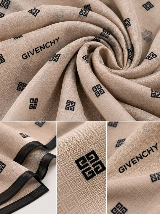 Ayollar ro‘moli, Givenchy naqshli sharf, hijob uchun elegant ro‘mol, yumshoq  zamonaviy
