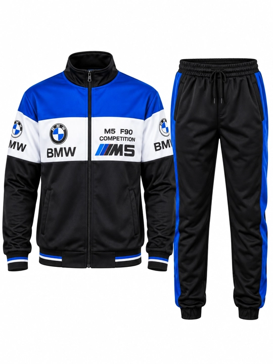 12 va 14 yoshli o‘g‘il bolalar uchun bahor va kuz mavsumlari uchun BMW M5 sport kiyimlari