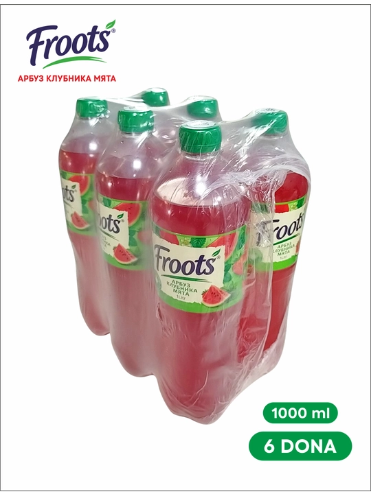 Газированый Напиток FROOTS Арбуз Мята