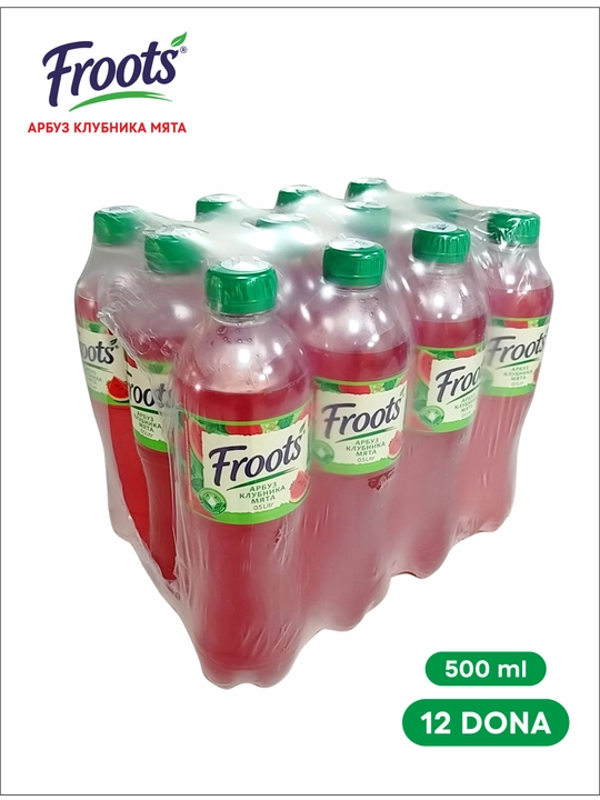 Газированый Напиток FROOTS Арбуз Мята - 