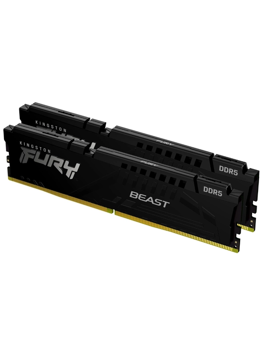 Operativ Xotira Kingston Fury Beast Black 32GB (2x16GB) 6000MHz DDR5
