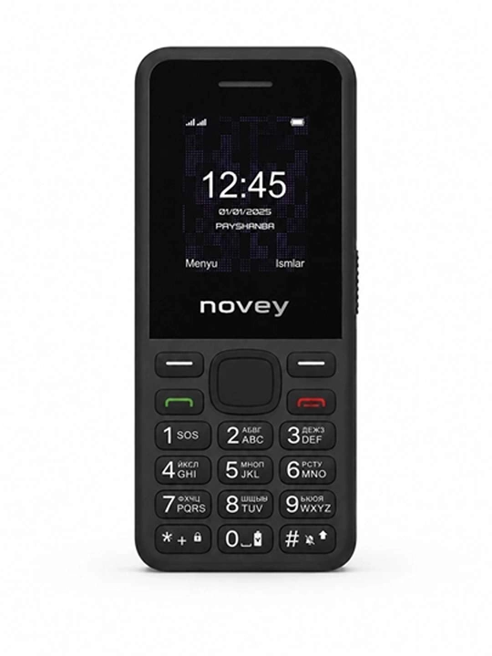Novey 101 tugmachali telefoni, 1.77" ekran, 1000 mAh, 2 SIM