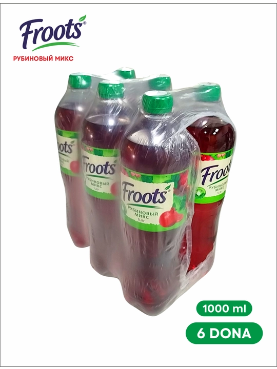 FROOTS gazlangan ichimligi Yoqut aralashma