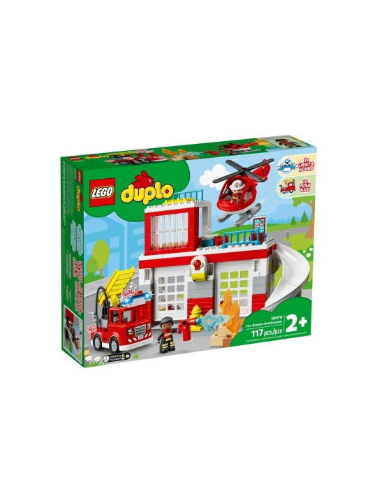 LEGO DUPLO Yong‘in o‘chirish stansiyasi va vertolyot 10970 konstruktori - 