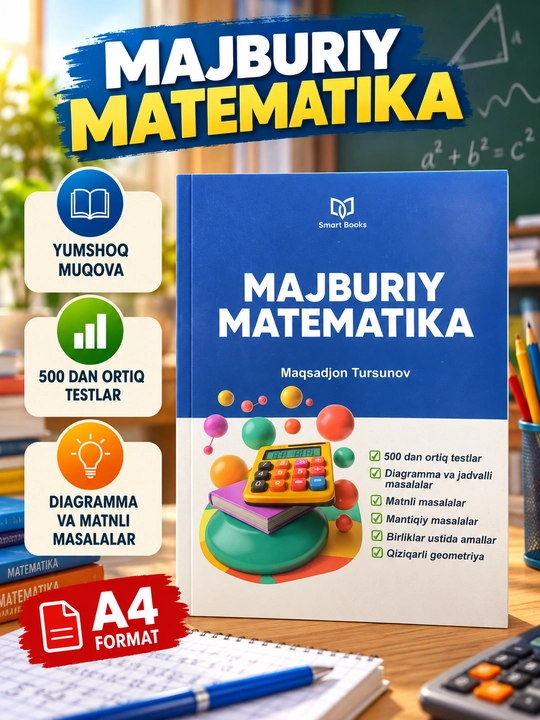 Majburiy matematika — Maqsadjon Tursunov - 