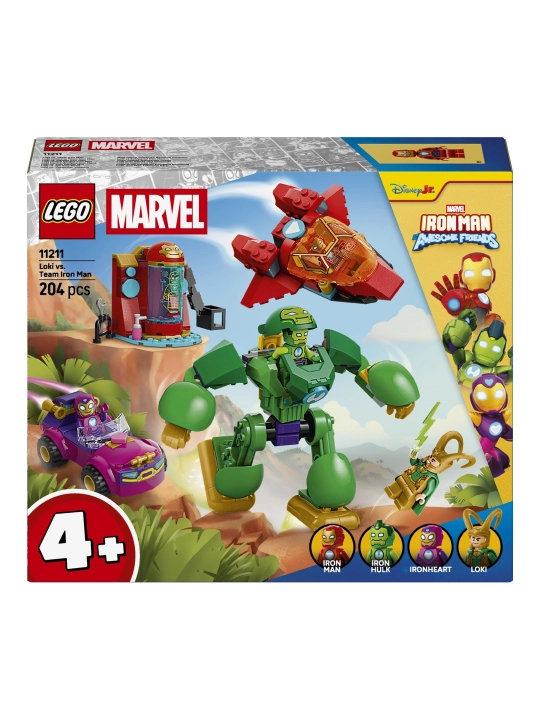 LEGO Marvel Loki va Temir odam jamoasiga qarshi 11211 konstruktori - 