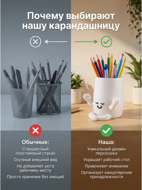 Qalam stendi ofis uchun tashkilotchi