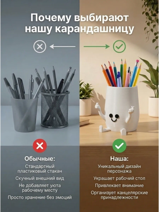 Qalam stendi ofis uchun tashkilotchi