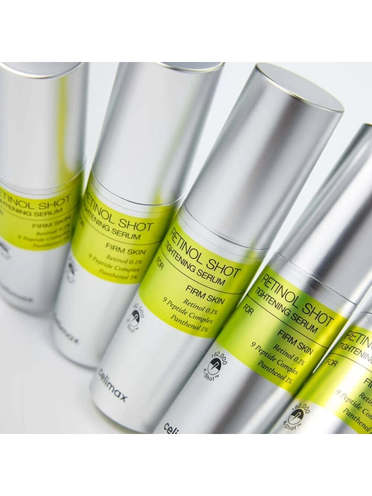 Celimax Retinol Shot: лифтинг-бустер и сыворотка, c ретинолом и микроиглами