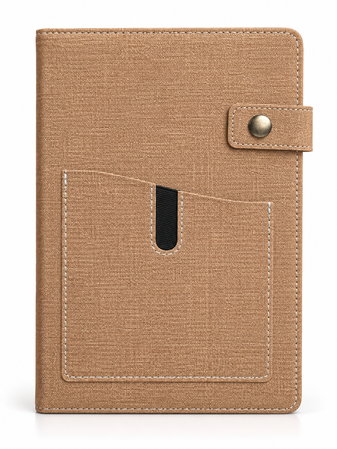 Pocket Book yozuv daftarchasi, cho‘ntakli va tugmali, 4 xil rang - 