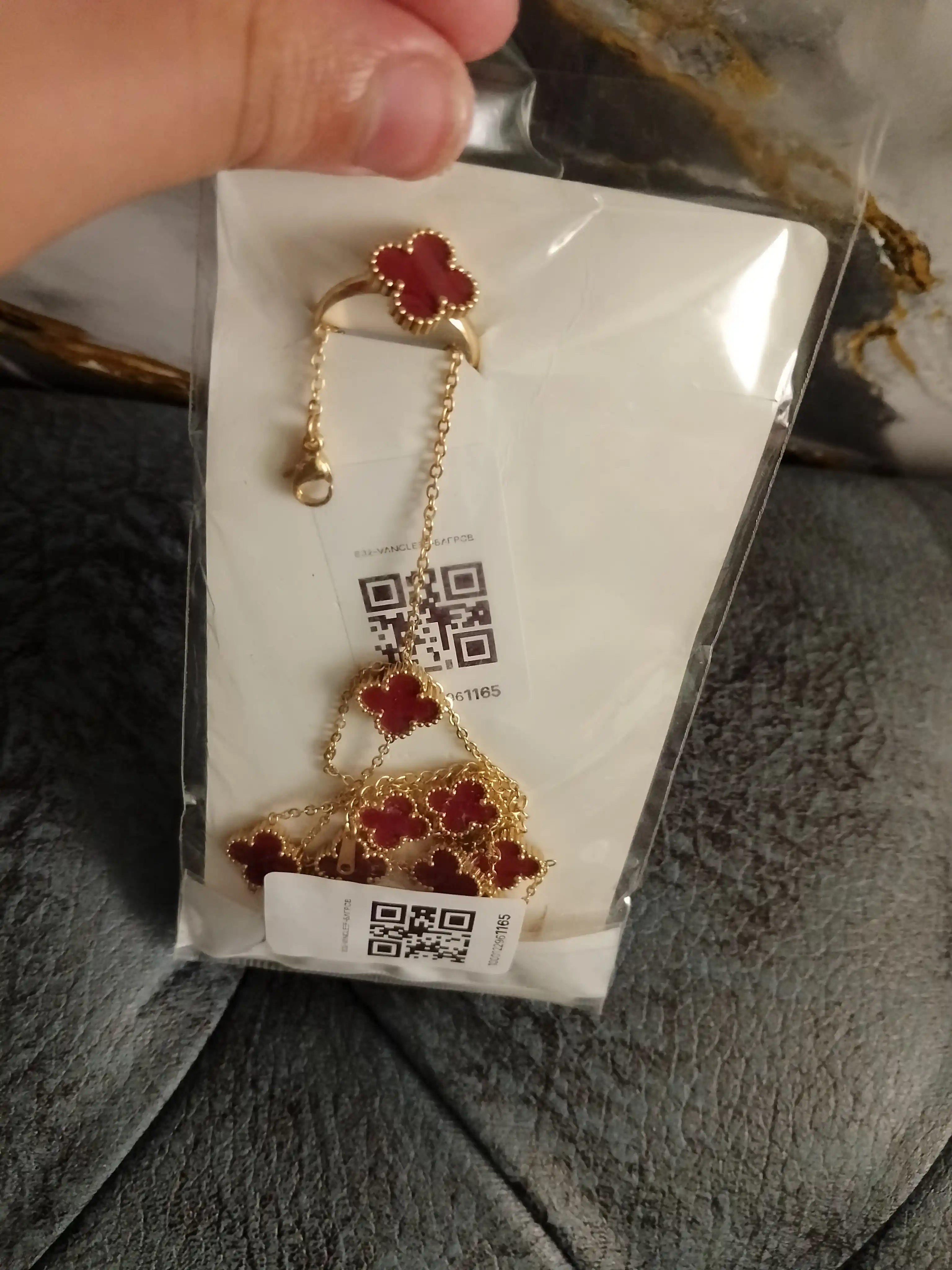 Комплект украшений 4 в 1 Van Cleef