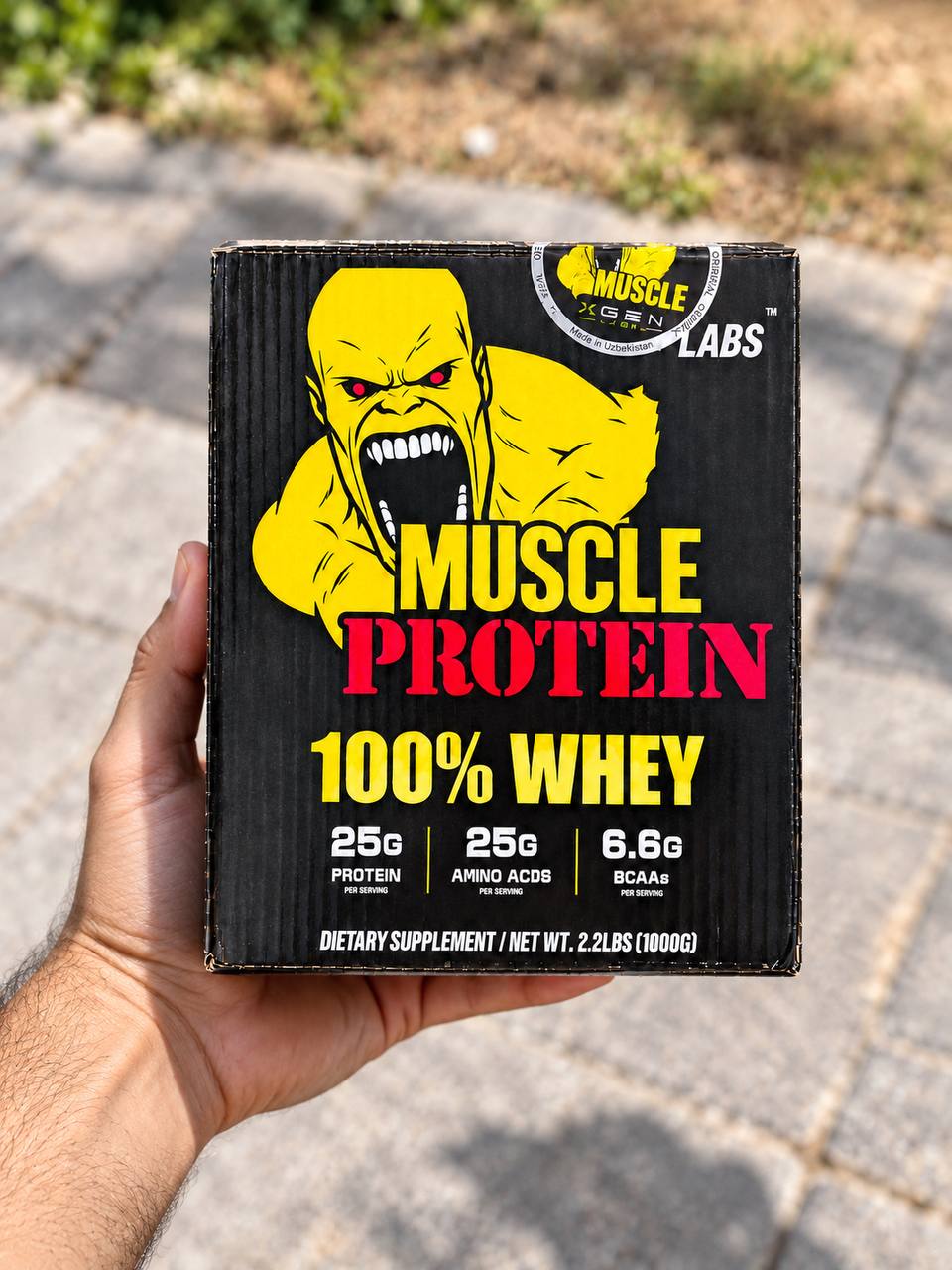 Протеин MUSCLE WHEY 100% PROTEIN, 1-3-7 kg