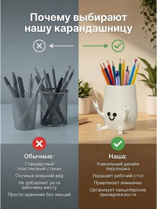 Qalam stendi ofis uchun tashkilotchi