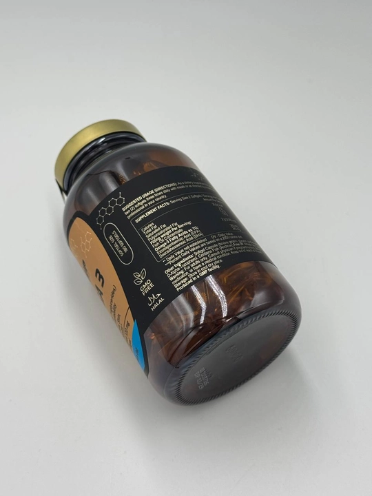 Омега 3 (Omega 3) Рыбий жир 1000мг 90 софтгель baliq yo'gi FUEL UP стекляная упаковка