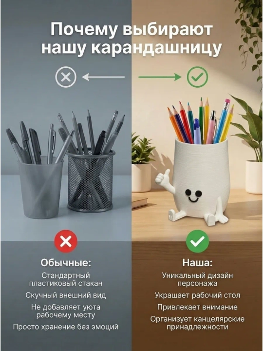 Qalam stendi ofis uchun tashkilotchi