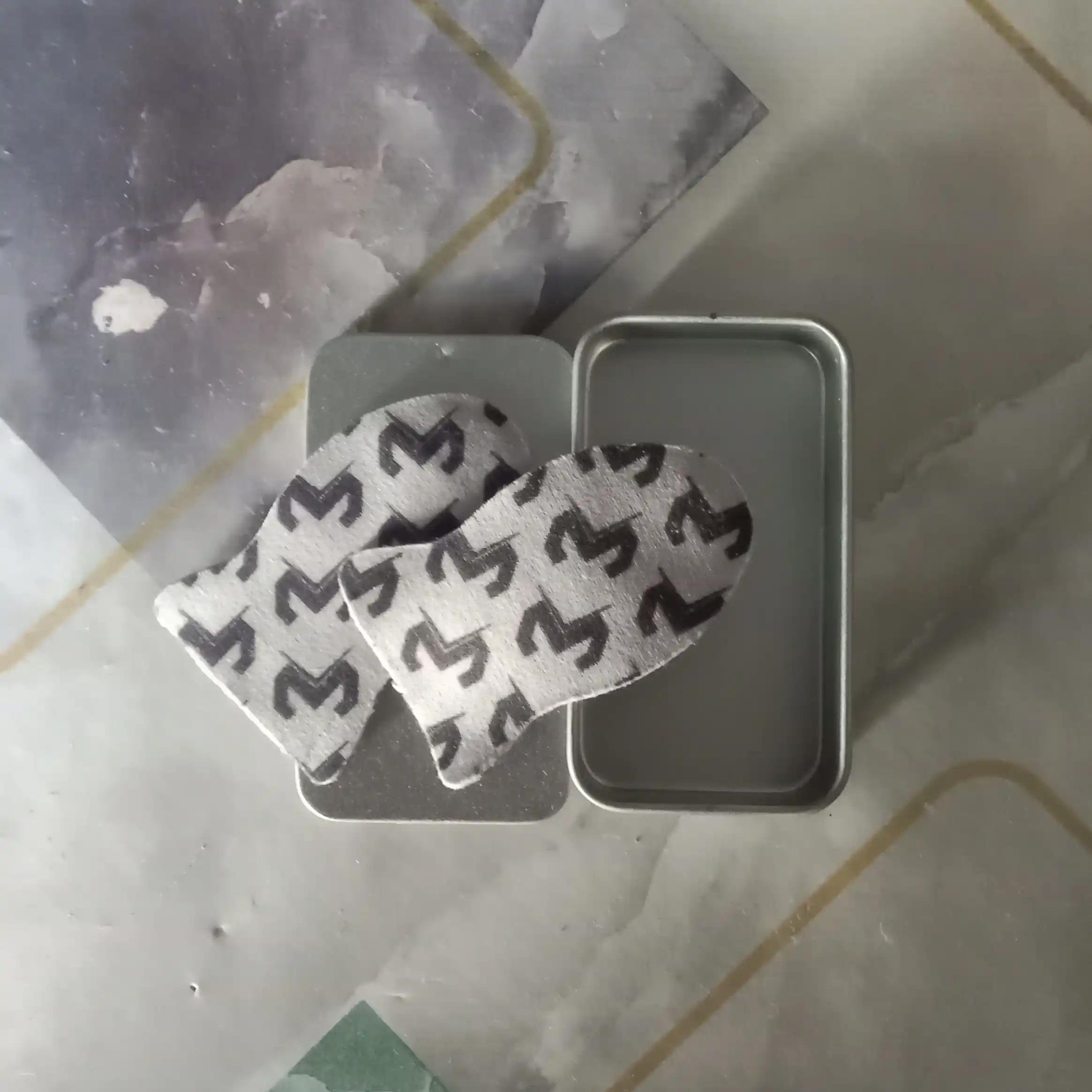 MEMO Gaming Finger Sleeves o‘yin qo‘lqoplari Silver Fiber qo‘lqop, 1 juft